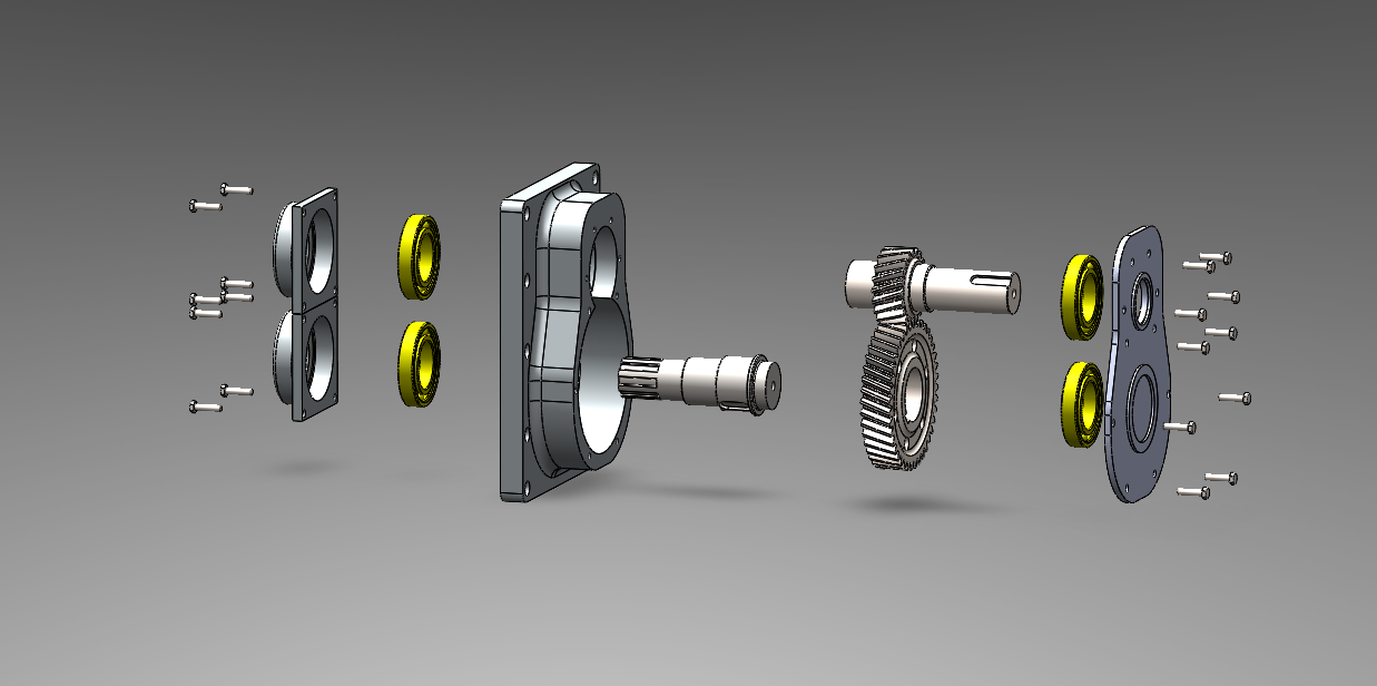 PTO Gear Box Assembly