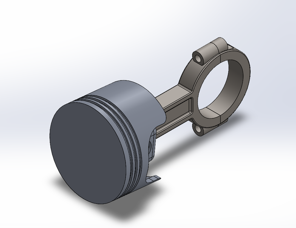 V6 Piston Assembly