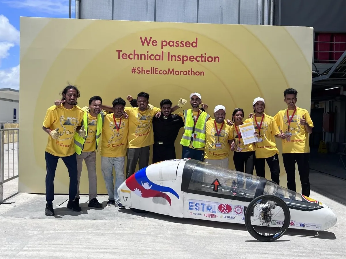 Team Junkiri at Shell Eco-Marathon Asia 2022